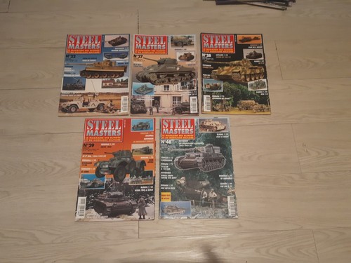 Lot magazines steel - de, 5