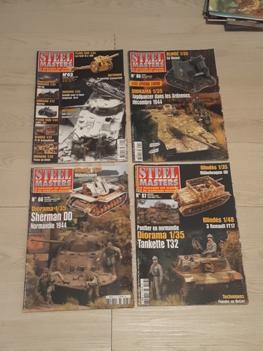 Lot magazines steel - lot,