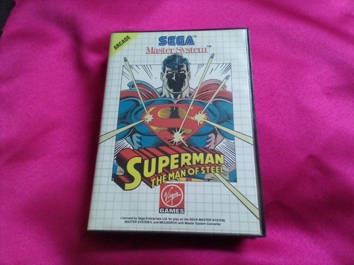 Jeu master system superman - master,