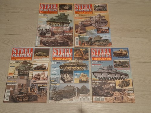 Lot magazines steel - de,